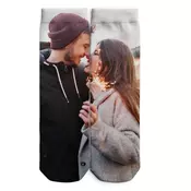 Lunanay Personalizirane nogavice | Nogavice po naročilu, slika čez obe nogavici