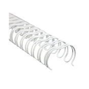 KLIPKO spirale - žica (12,7mm, 100 kosov, 3:1), bele