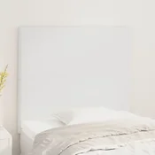 Vidaxl vidaXL Vzglavje postelje 2 kosa belo 90x5x78/88 cm umetno usnje