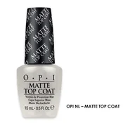Opi matte top coat 15ml