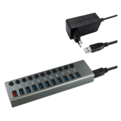 Maxtrack USB 3.0 HUB Maxtrack CH 12 11-port, (20444578)