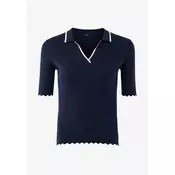 Mexx Ženska majica Ivy MF006600661W, Polo kragna, Teget