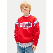 Tommy Hilfiger Jopa Wavy Flag KB0KB10260 Rdeča Regular Fit