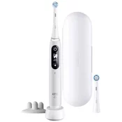 Oral-B iO Series 6s električna četkica za zube, timer, senzor pritiska, 5 programa, Oral-B aplikacija, bijela
