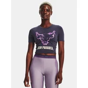 Ženska majica Under Armour UA Pjt Rck Disrupt Bull SS-GRY