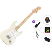 Fender Squier Affinity Series Stratocaster MN WPG Standard SET Olympic White Električna gitara