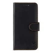Tactical Preklopna torbica Fancy Diary gladka Xiaomi Redmi 15c - črna