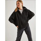 Bianco Lucci Pulover Pullover črna