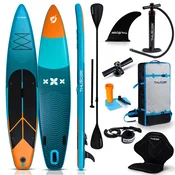 THUNDER Napihljiva SUP deska – 365 cm stabilna, 15 cm debela, komplet z veslom in sedežem (nosilnost 150 kg) THUNDER STROME, (5000091310)