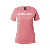G-Star RAW Majica, ecru/prljavo bijela / roza