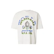 Abercrombie & Fitch Majica modra/zelena/črna/bela
