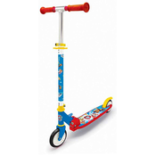 Kolobežka dvojkolesová Paw Patrol 3 Wheels Foldable Scooter Smoby skladacia s brzdou výškovo nastaviteľná max. 83 cm od 5 rokov SM750368