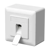 FGB CAT6a mrežna vtičnica z 1 RJ45 priključkom - 10 Gbit/s