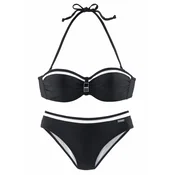 LASCANA Bikini, črna