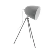 Eglo 33094 - Stona lampa DUNDEE 1xE27/60W/230V siva