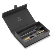Kemični svinčnik IM Premium Black GT + črna torbica