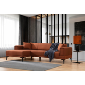 ATELIER DEL SOFA Ugaona garnitura Horizon Left Tile Red