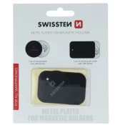 SWISSTEN komplet s kovinsko lepilno etiketo za avtomobilsko magnetno držalo (88801405)
