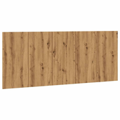 Uzglavlje kreveta Artisan hrast 200x1,5x80 cm izradeno drvo