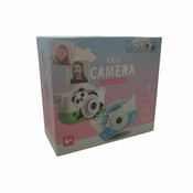Dječji Fotoaparat KAZOO X2HD, prednja i stražnja kamera, interna memorija + micro SD utor, plavi X2HD-BL