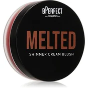 BPerfect Melted Cream Blush kremasto rdečilo odtenek Redstone 7.5 g