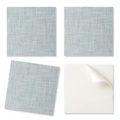 shumee Dekorativne vinilne talne ploščice z nežnim teksturiranim vzorcem 9x30x30 cm