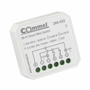 265-522 Dvojno mini WiFi stikalo 2x5A, 2x150 W / 2x500 W, 100–240 V~, 2,4 G 3856024404556