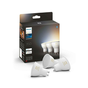 SET 3xLED Zatemnitvena žarnica Philips Hue WHITE AMBIANCE GU10/5W/230V 2200-6500K