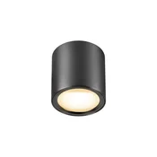 SLV LED-stropna svetilka Oculus, bronasta, 9 cm, z možnostjo prilagajanja barve - Dnevna soba/jedilnica - Sodobni - temno bronasta barva - Aluminij