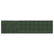 Vidaxl Ograja za balkon z listi Temno zelena 600 x 150 cm
