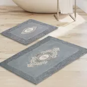 Lessentiel Maison Set 2 prostirke za kupatilo Sivi