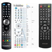 General SENCOR SHC-XD011, SHC-XD012, SHC-XD013 - compatible General-branded remote control