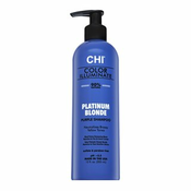CHI Color Illuminate Platinum Blonde Purple Shampoo šampon za posvetlitev za platinasto blond in sive lase 355 ml