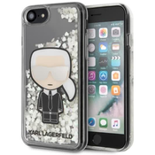 Karl Lagerfeld iPhone 7/8 SE 2020 Hardcase Ikonik Glitter Glow In The Dark (KLHCI8GLGIRKL)
