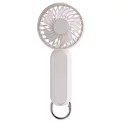 Premium prenosni ventilator Techsuit Handheld izjemno majhen in s tremi hitrostmi - bel