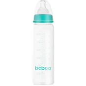 Baboo Anti-Colic Glass Bottle steklenička z ventilom proti kolikam 3m+ 240 ml