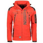 GEOGRAPHICAL NORWAY moška softshell jakna TECHNO, rdeča