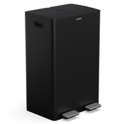 Klarstein EcoVista, koš za odpadke s kompostnikom, 60 l + 3 l/koš + kompostnik, Soft-Close