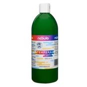 Nebulo: Zelena tekoča tempera barvica 500ml v steklenički