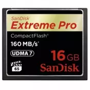 SANDISK Secure Digital Extreme Pro CompactFlash 34GB spominska kartica (160 MB/s)
