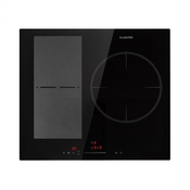 Klarstein Delicatessa 3 Flex, indukcijska ploca za kuhanje, 3 zone, 6600W, staklokeramicka, crna boja