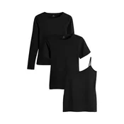 The Set Majica Essential črna