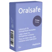 Oral Safe Single: Vanille, 8 latex-sheets