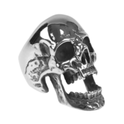 Prstan Vampire Skull Stal - PSY1117