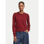 Guess Jeans Pulover W6BR01 Z1244 Bordo rdeča Regular Fit