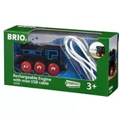 Punjiva lokomotiva sa mini USB kablom Brio BR33599