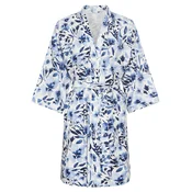 LASCANA Kimono  marine / svetlo modra / bela