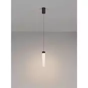 ZELON LED VISILICA MAT CRNA/STAKLO 6W IP20 3000K TRIAK PRIGUŠLJIVA NL9160200