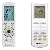 General GREE YAM1F - luxurious backlit remote control