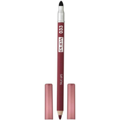 Pupa True Lips Blendable Lip Liner Pencil svinčnik za oblikovanje ustnic 007 Shocking Red 1,2 g